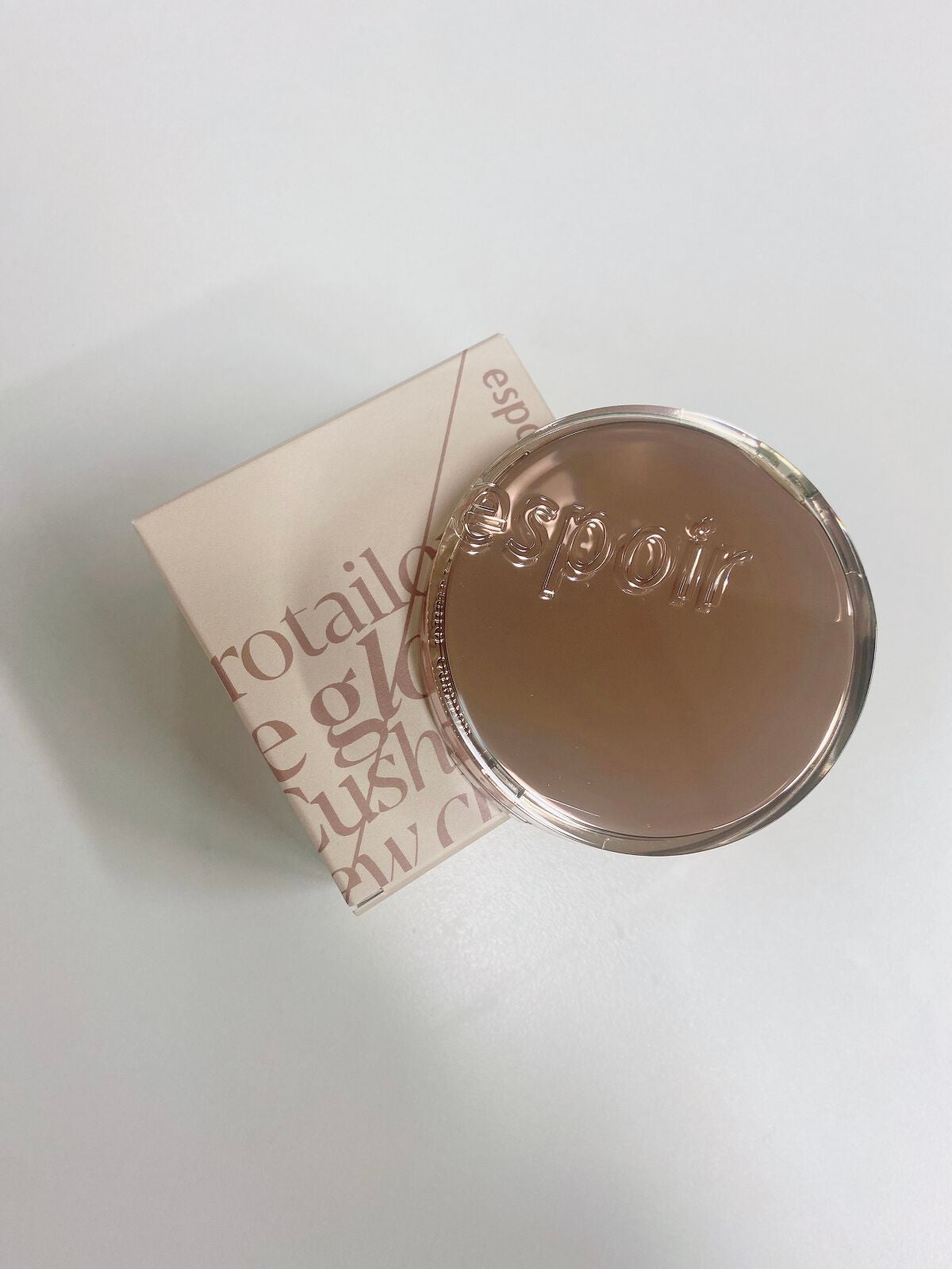 プロテーラービーグロウクッション ニュークラス/espoir/クッションファンデーションを使ったクチコミ(1枚目)