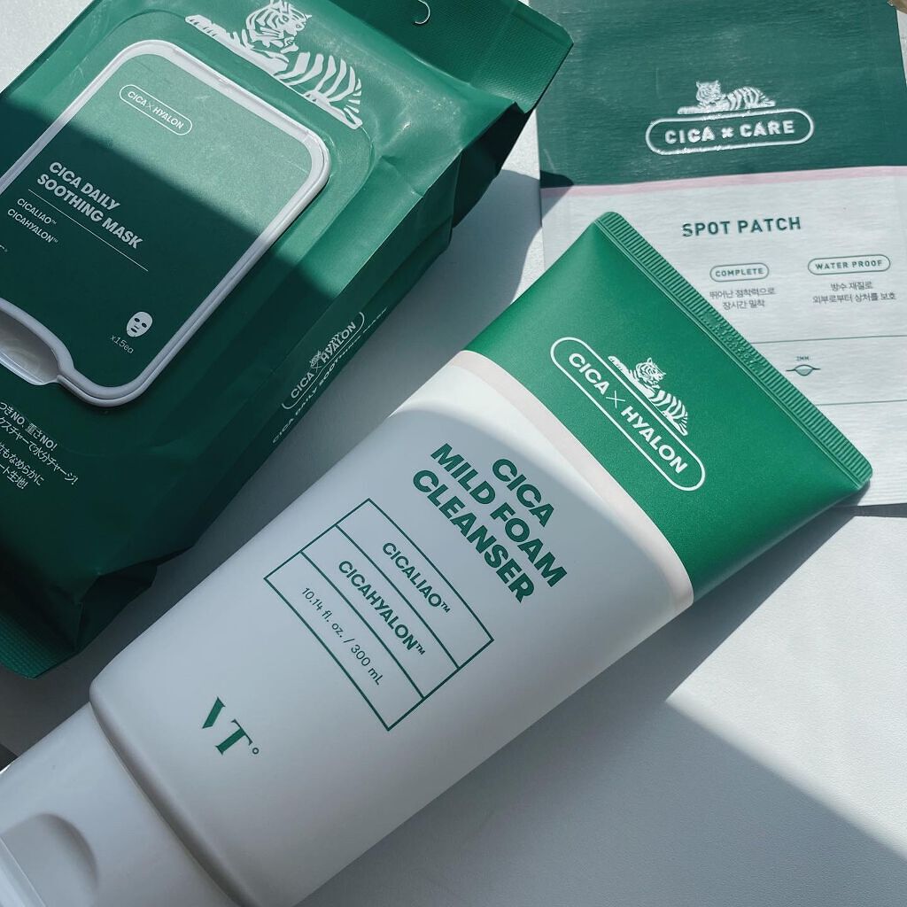 CICA マイルドフォームクレンザー/VT/洗顔フォームを使ったクチコミ（1枚目）