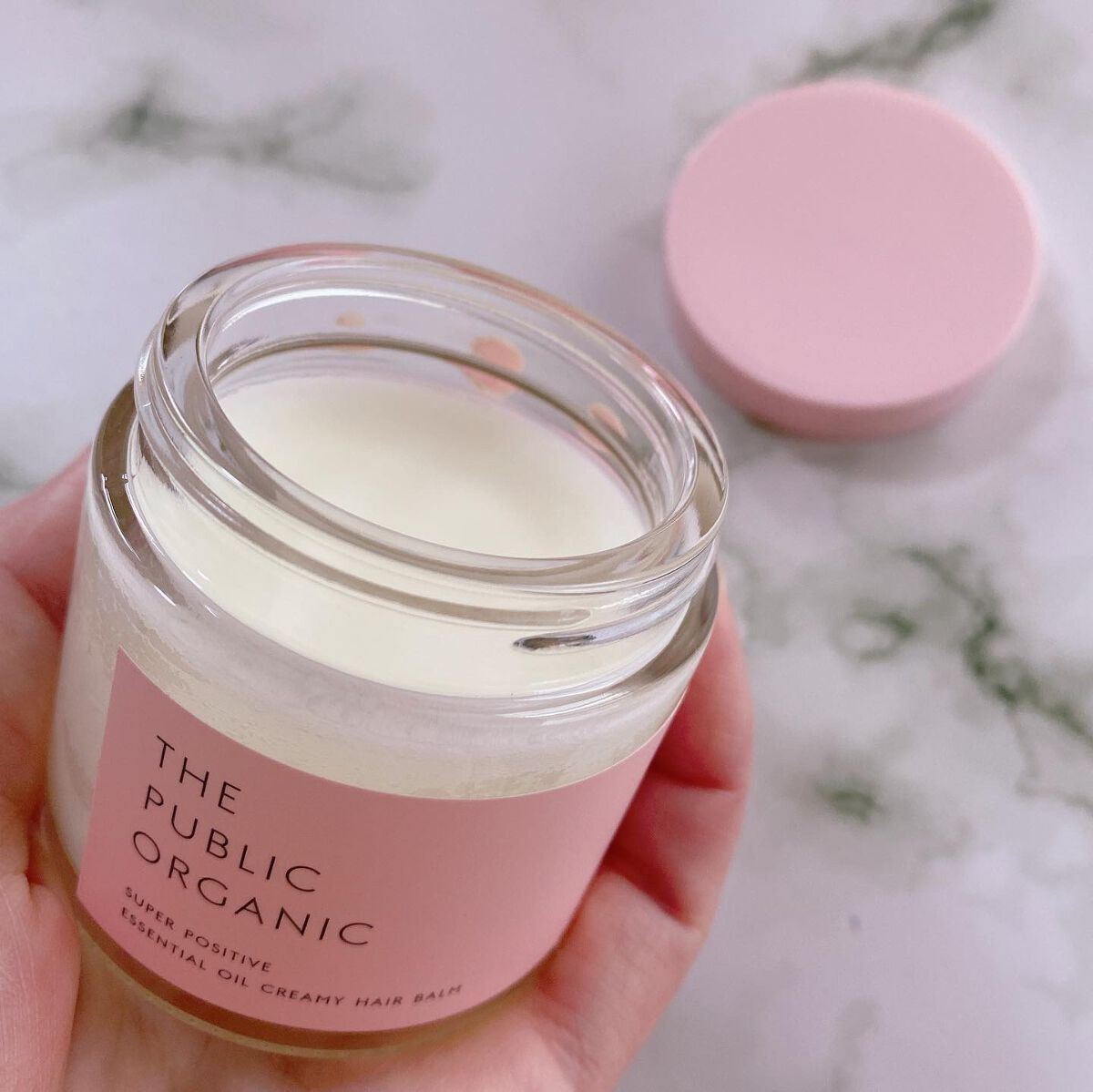 スーパーポジティブヘアバーム/THE PUBLIC ORGANIC/ヘアバームを使ったクチコミ(2枚目)