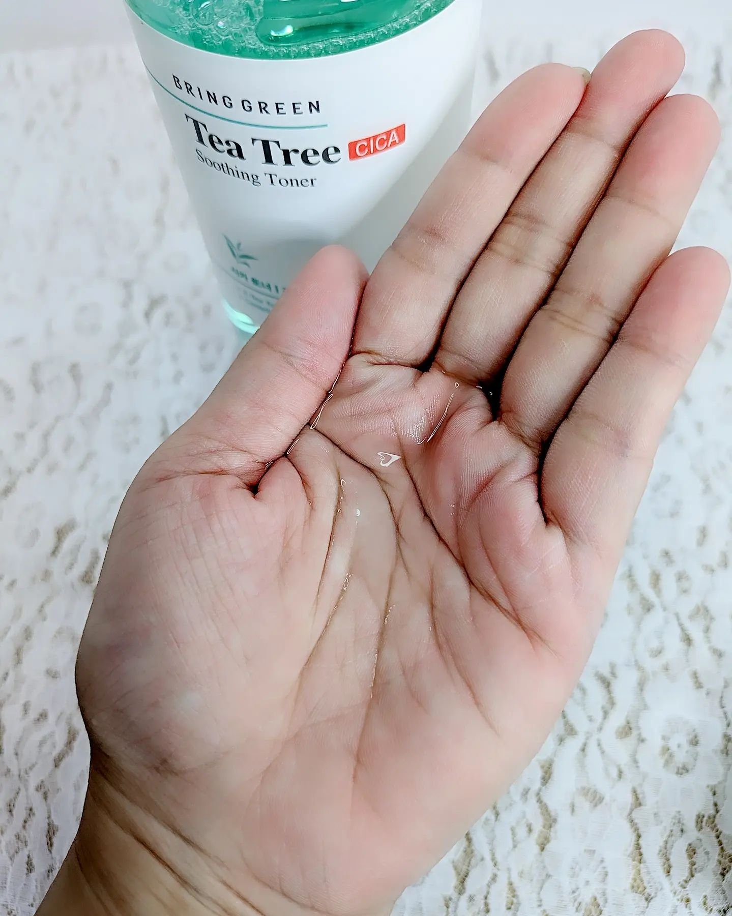 ティーツリーシカスージングクリーム/BRING GREEN/フェイスクリームを使ったクチコミ（3枚目）