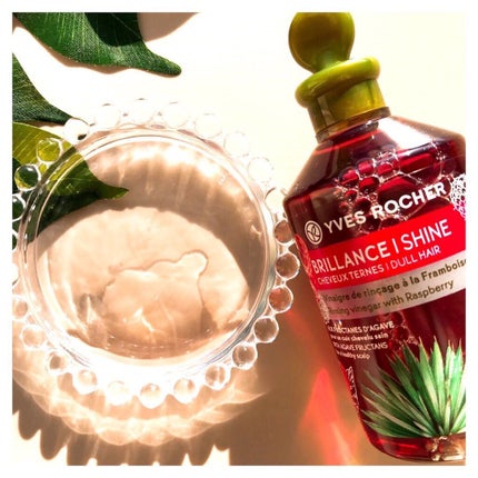 リンシングビネガー シルキーシャイン さらキララズベリー/イヴ・ロシェ/洗い流すヘアトリートメントを使ったクチコミ(2枚目)