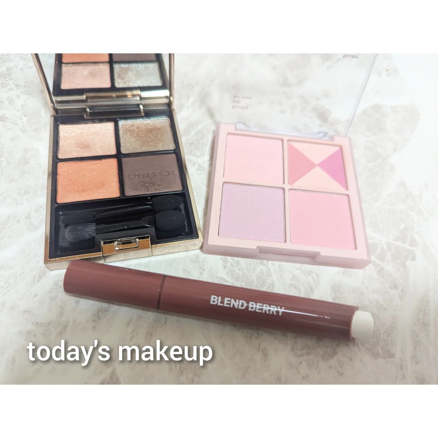 アイカラーレーション EX34 Gleaming Rise(店舗限定)/LUNASOL/アイシャドウパレットを使ったクチコミ（1枚目）