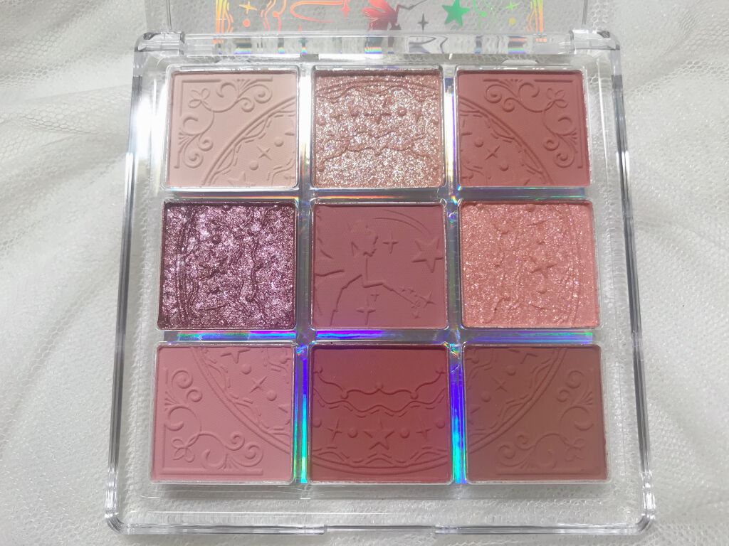 クォーツ 9色アイシャドウパレット(ドリームランドアイシャドウ)/ZEESEA/アイシャドウパレットを使ったクチコミ(2枚目)