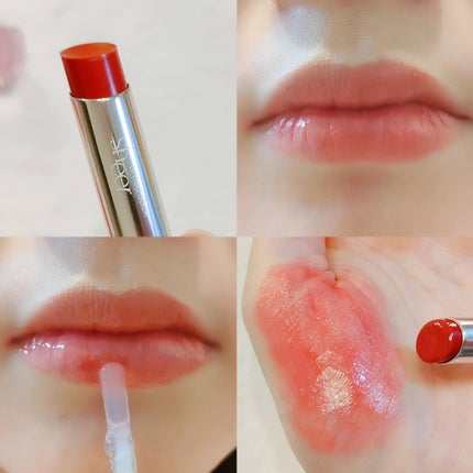 グラスティングウォーターグロス/rom&nd/リップグロスを使ったクチコミ(1枚目)