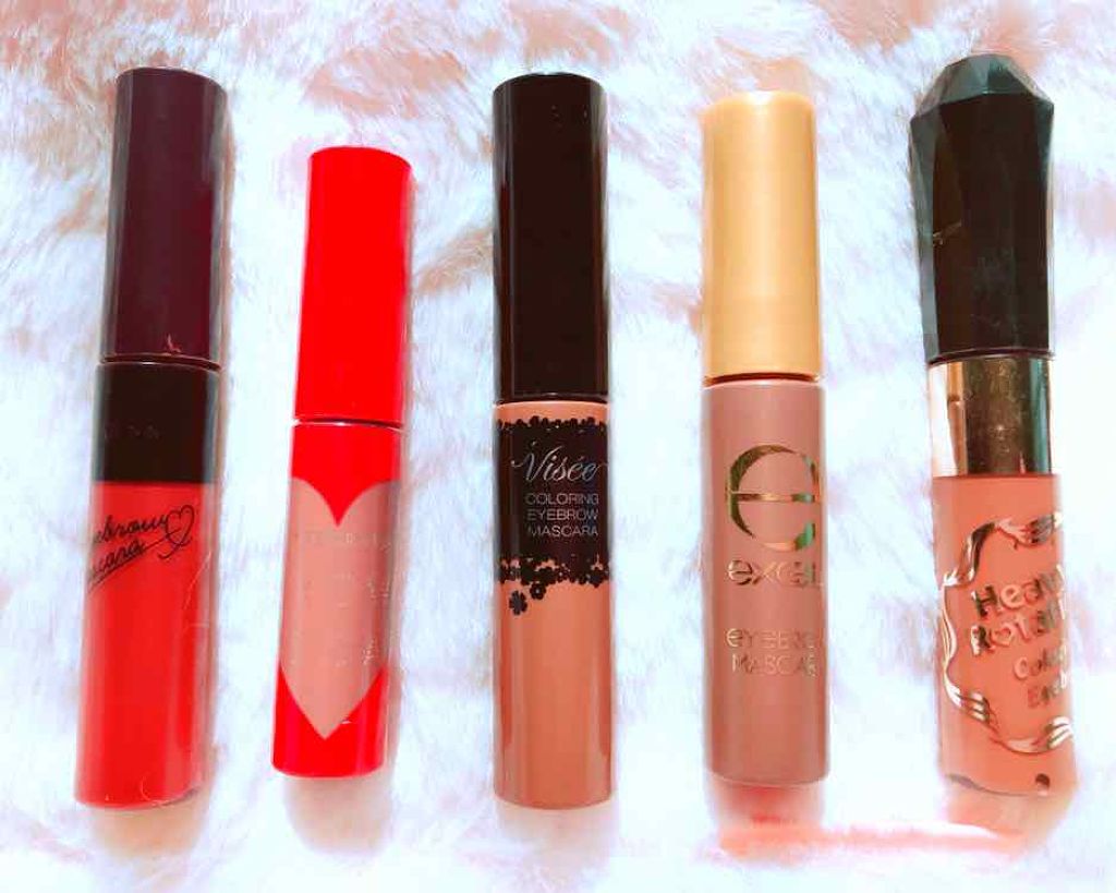 リシェ カラーリング アイブロウマスカラ/Visée/眉マスカラを使ったクチコミ(1枚目)