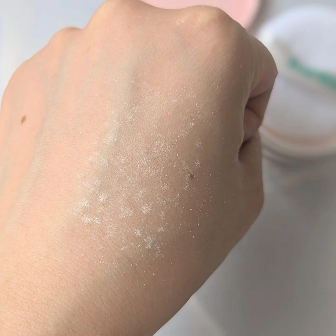 ノーセバムミントブラーパウダー /Vertty/ルースパウダーを使ったクチコミ(7枚目)