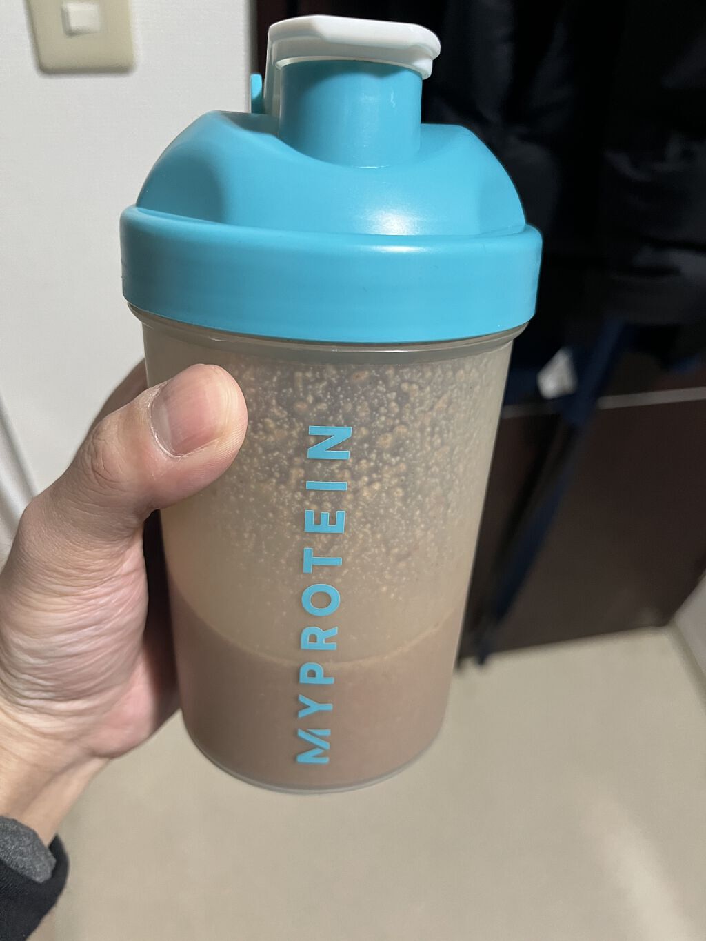 Impact ホエイ プロテイン ナチュラルチョコレート/MYPROTEIN/ホエイプロテインを使ったクチコミ（1枚目）