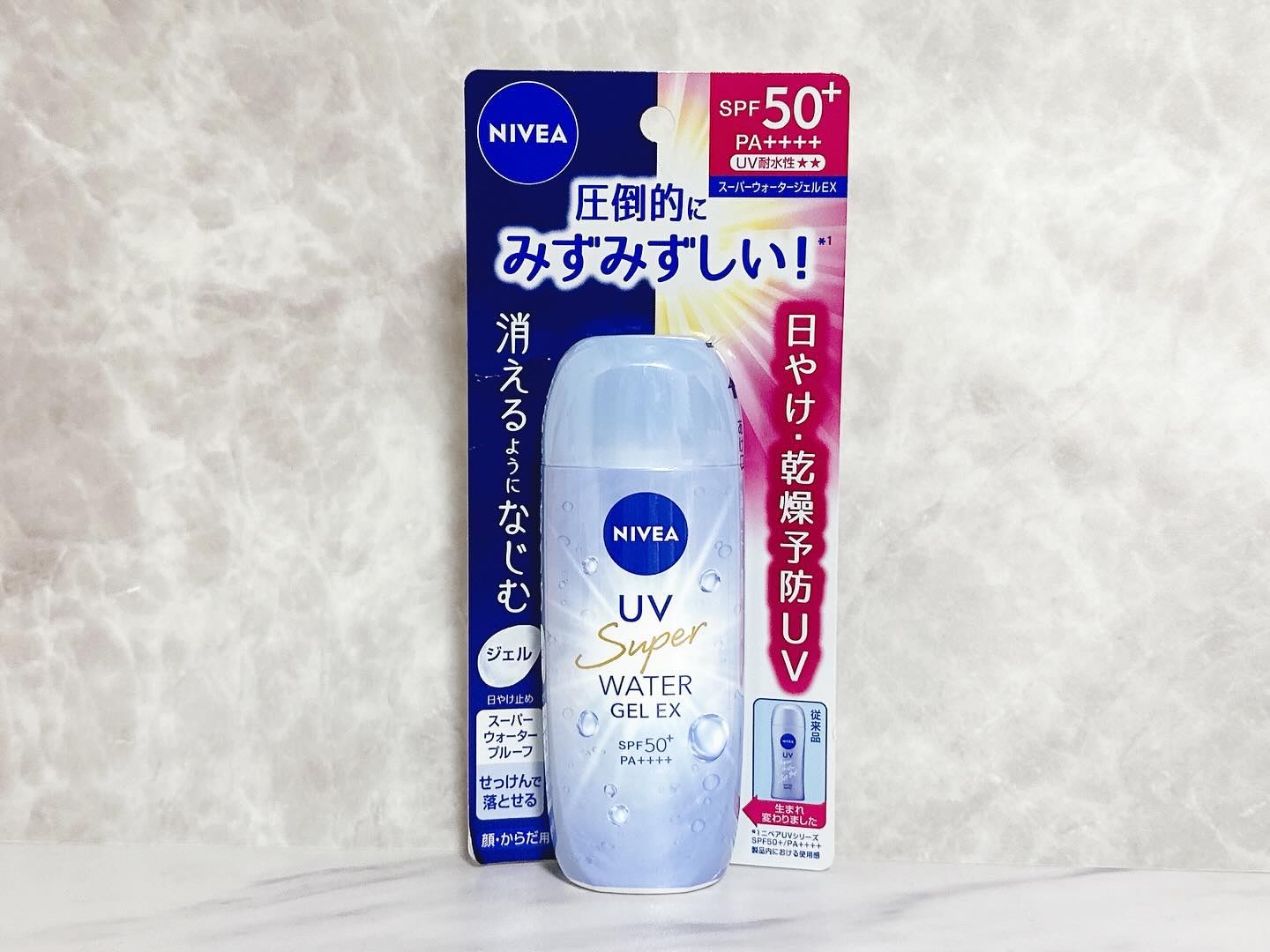 ニベアUV ウォータージェルEX/ニベア/日焼け止めジェルを使ったクチコミ（1枚目）