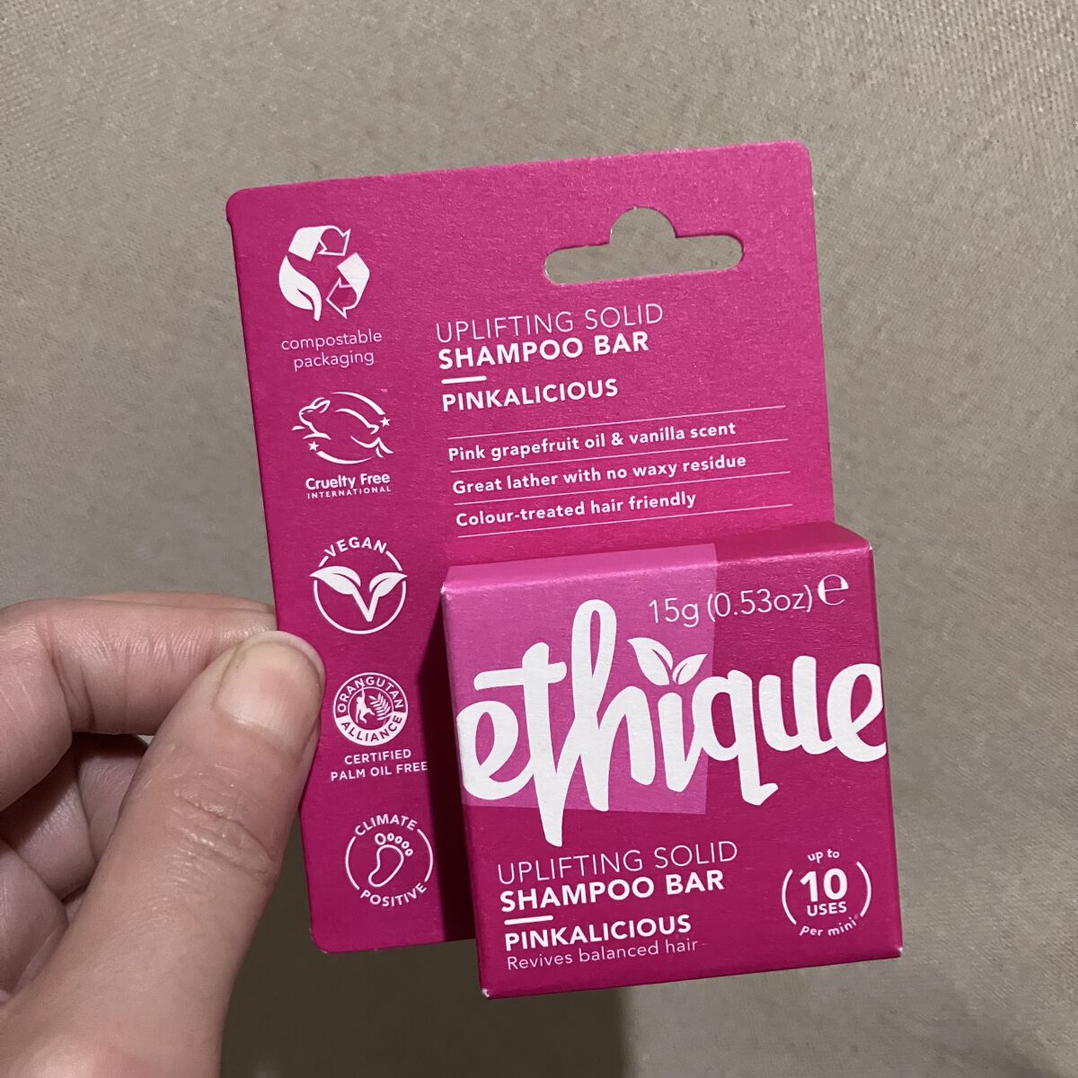 コンディショナー バー ガーディアン/Ethique/市販シャンプーを使ったクチコミ（1枚目）