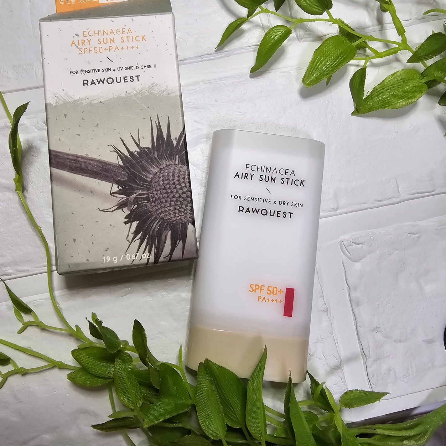 Echinacea Airy Sun Stick/RAWQUEST/日焼け止めスティックを使ったクチコミ(1枚目)