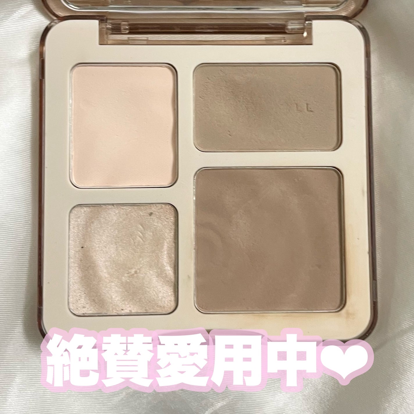 JUDYDOLL メリハリマスターパレット/JUDYDOLL/パウダーハイライトを使ったクチコミ(2枚目)