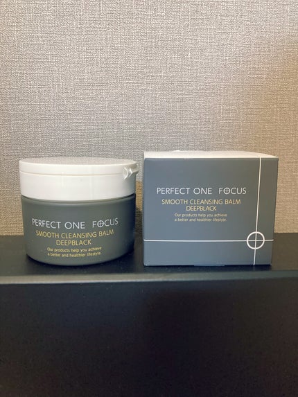 パーフェクトワンフォーカス スムースクレンジングバーム ディープブラック/PERFECT ONE  FOCUS/クレンジングバームを使ったクチコミ(1枚目)