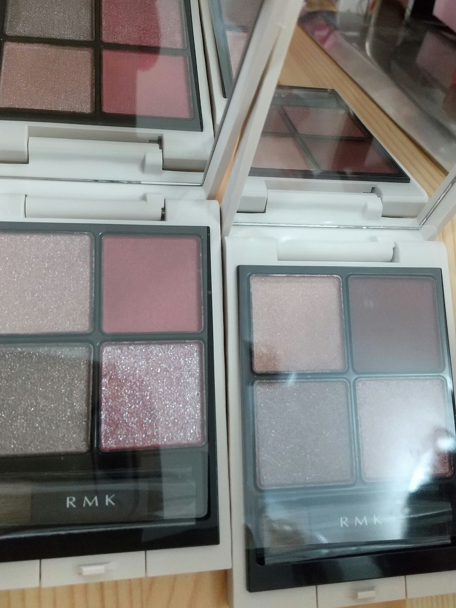 RMK シンクロマティック アイシャドウパレット/RMK/アイシャドウパレットを使ったクチコミ（1枚目）
