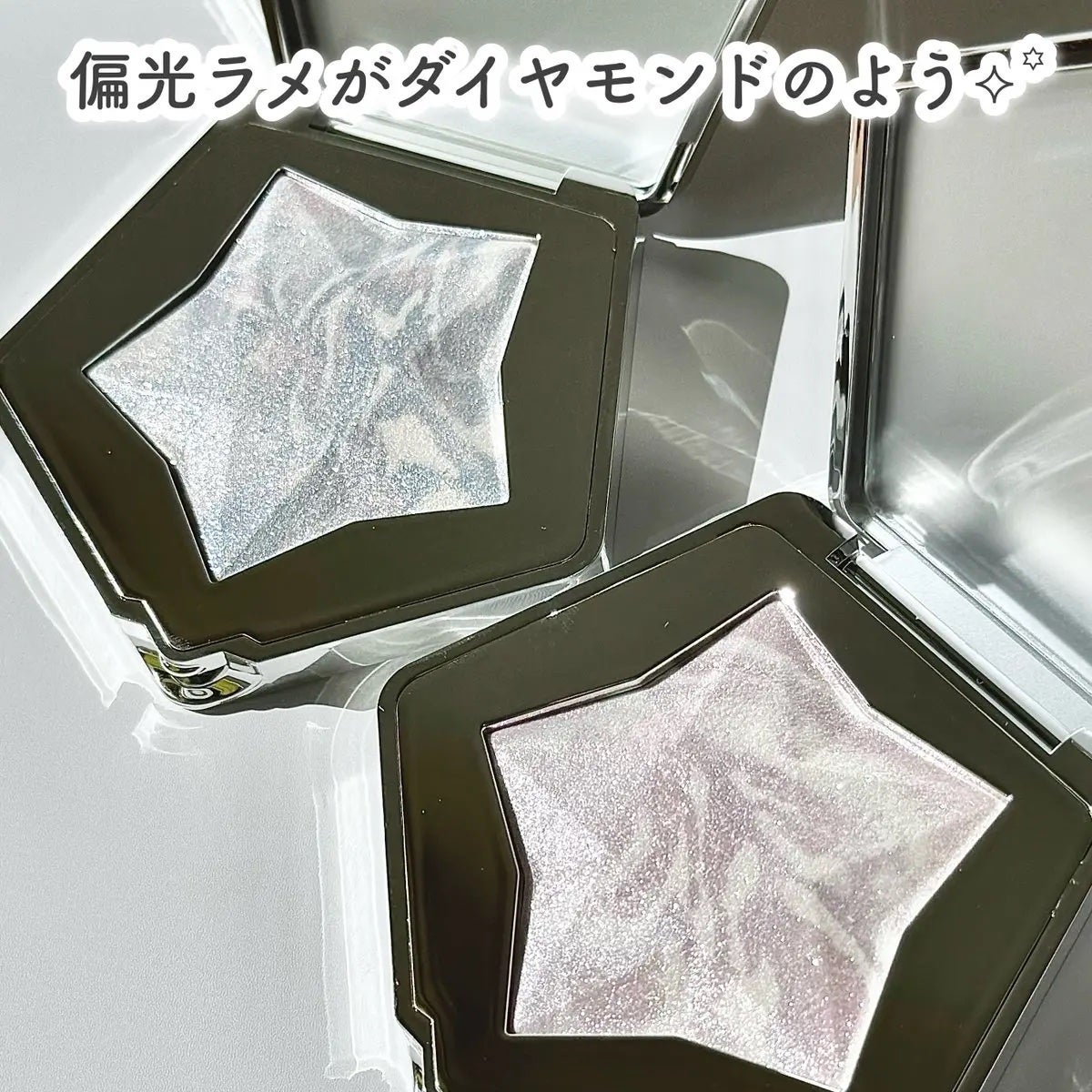 スターダストダイヤモンドハイライトパウダー/PERFECT DIARY/パウダーハイライトを使ったクチコミ(3枚目)