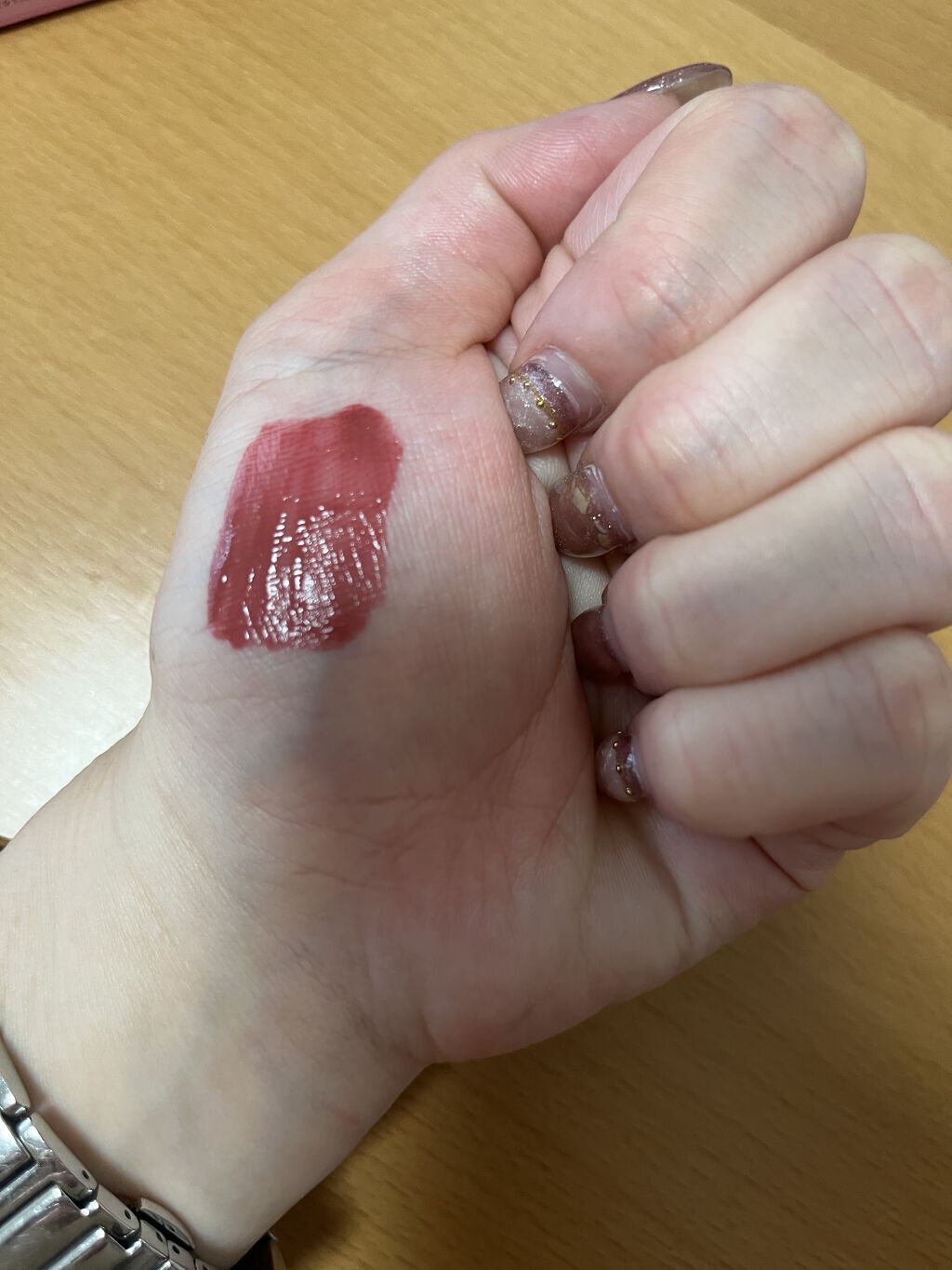 シャルマン・フルラージュ リキッドリップティント/Witch's Pouch/リップティントを使ったクチコミ（2枚目）