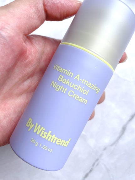 ビタミンA-mazingバクチオールナイトクリーム/By Wishtrend/フェイスクリームを使ったクチコミ(2枚目)