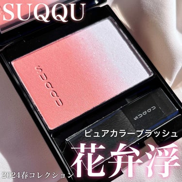 🎀コスメ購入品


SUQQU2024春コレクション
いまさら投稿するー！メモということで☺️


【 SUQQU 】
ピュアカラーブラッシュ
・146 花弁浮 -HANABIRAUKABE-

┈┈┈