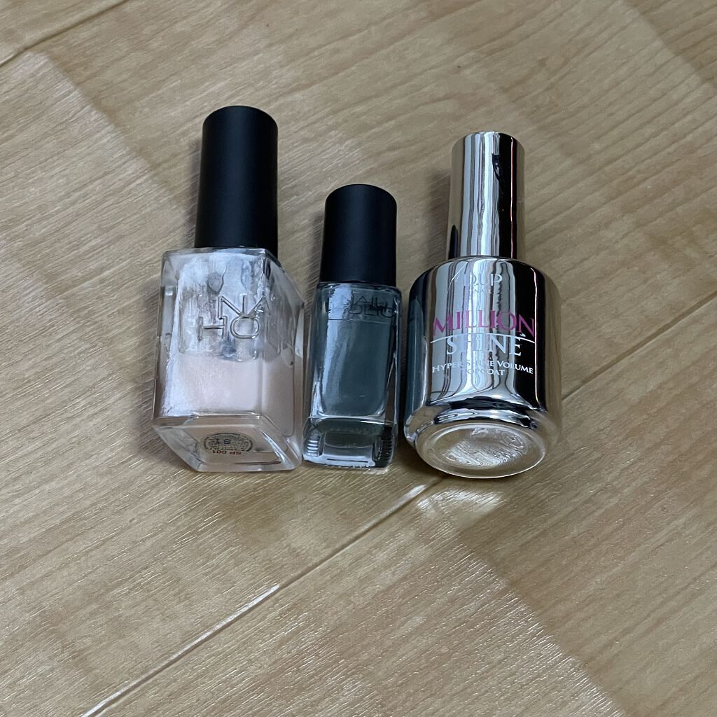 ミリオンシャイン トップコート/D-UP/ネイルトップコートを使ったクチコミ（3枚目）