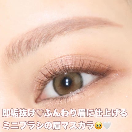 スマートミニアイブロウカラー/キャンメイク/眉マスカラを使ったクチコミ(5枚目)