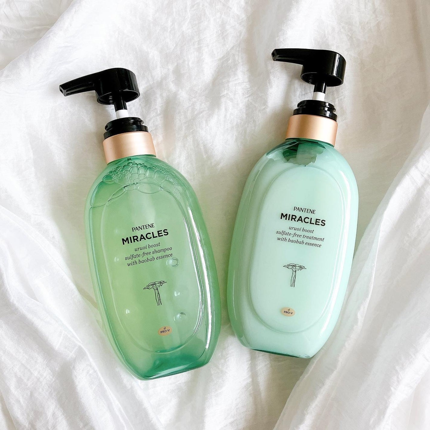 ミラクルズ うるおいブースト シャンプー/トリートメント/パンテーン/市販シャンプーを使ったクチコミ(1枚目)