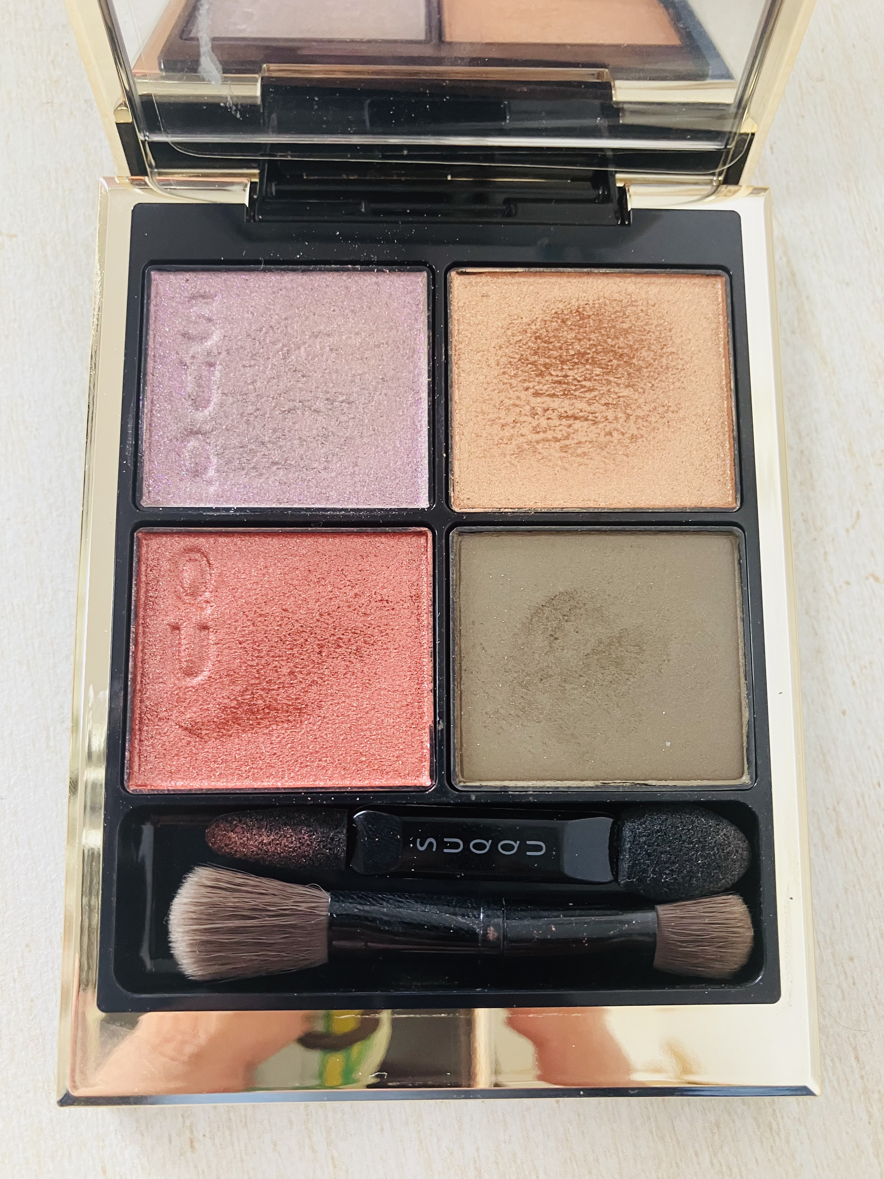 シグニチャー カラー アイズ/SUQQU/アイシャドウパレットを使ったクチコミ（1枚目）