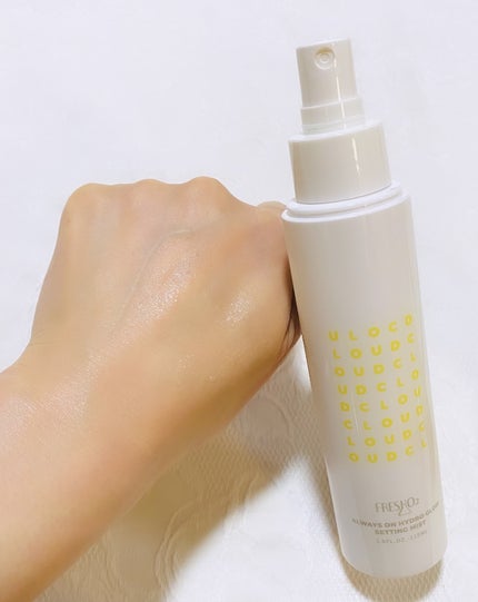 クラウドオールウェイズオン ハイドログロー メイクキー プミスト/FRESHO2/フィックスミストを使ったクチコミ(1枚目)