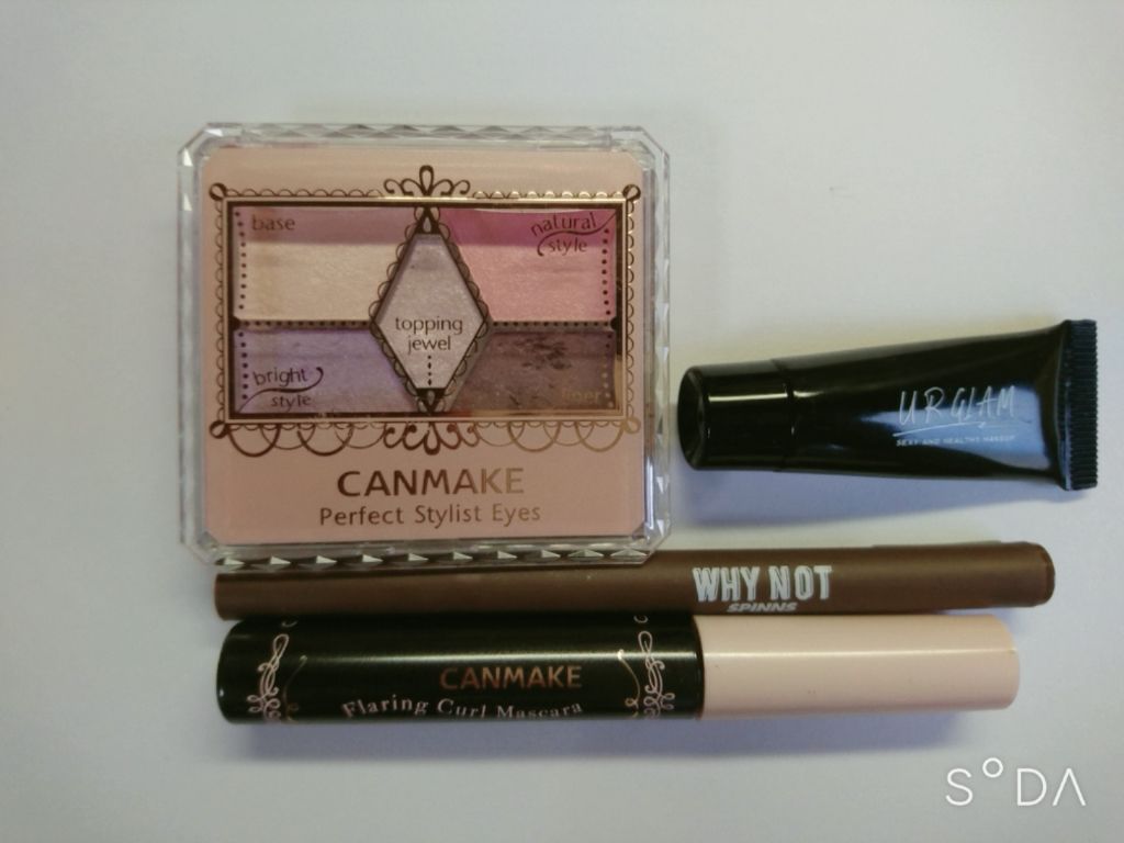 WHY NOT SPINNS リキッドアイライナー ダークブラウン/DAISO/リキッドアイライナーを使ったクチコミ（1枚目）