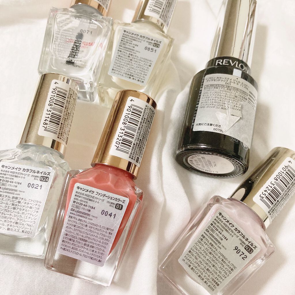 カラフルネイルズ/キャンメイク/マニキュアを使ったクチコミ（3枚目）