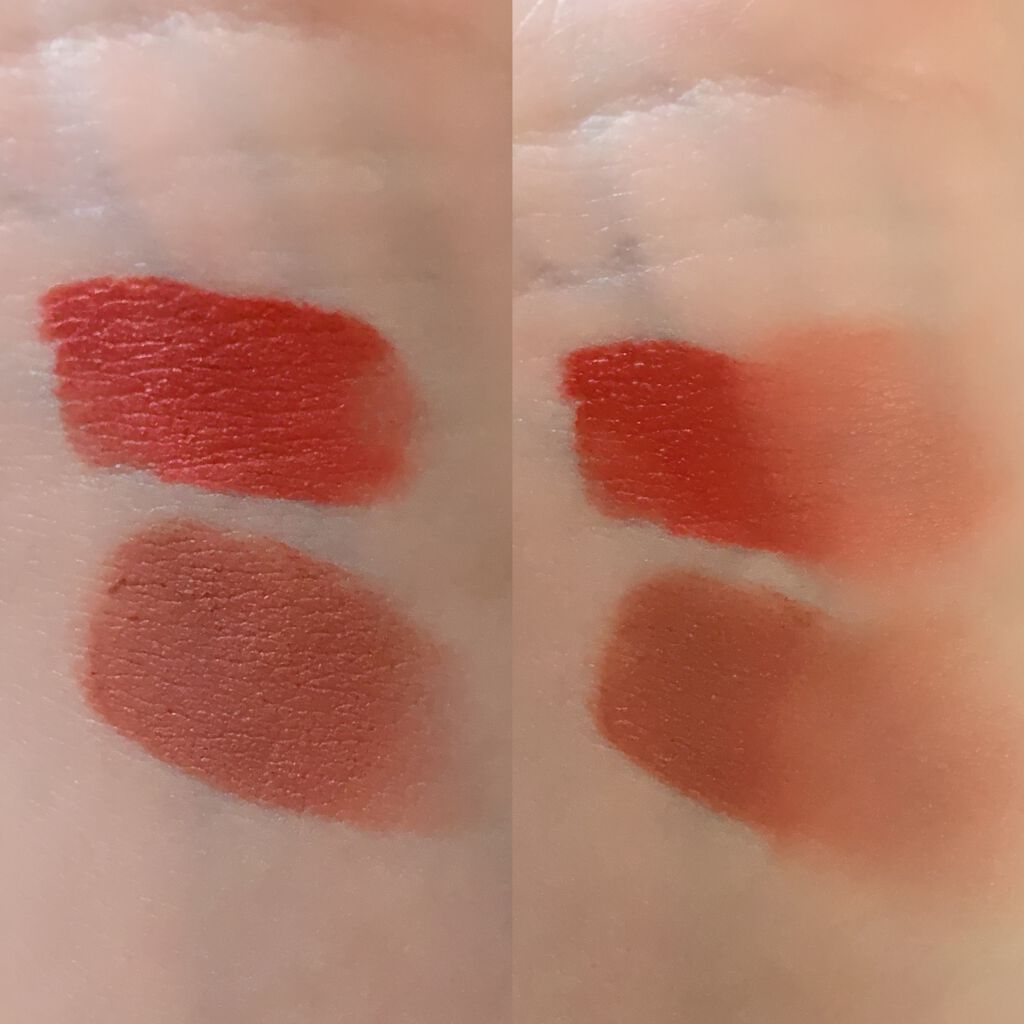 スマッジセミマットリップスティック/NAMING./口紅を使ったクチコミ（2枚目）