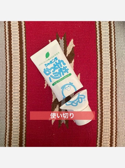 シャボン玉せっけんハミガキ/シャボン玉石けん/歯磨き粉を使ったクチコミ(1枚目)