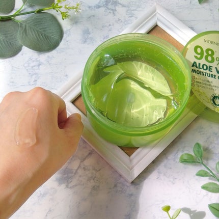 ALOE VERA 98% MOISTURE CICA GEL/MORNING SURPRISE/ボディクリームを使ったクチコミ(3枚目)