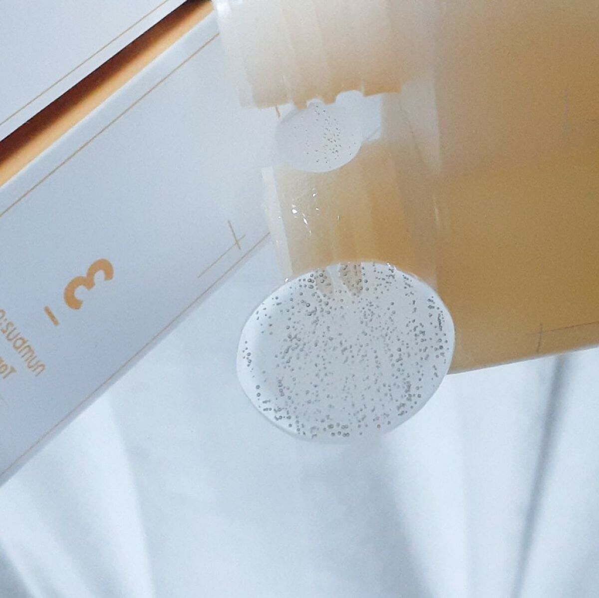 3番 うるツヤ発酵トナー/numbuzin/化粧水を使ったクチコミ(2枚目)