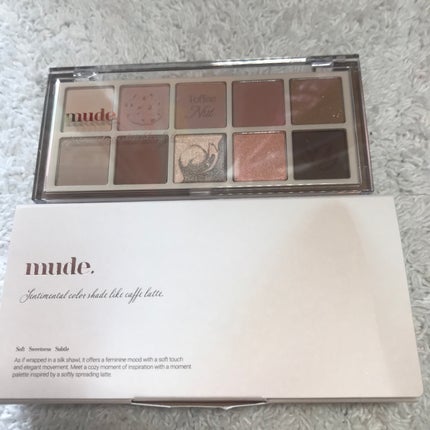 MDショールモーメント アイシャドウパレット/mude/アイシャドウパレットを使ったクチコミ(1枚目)