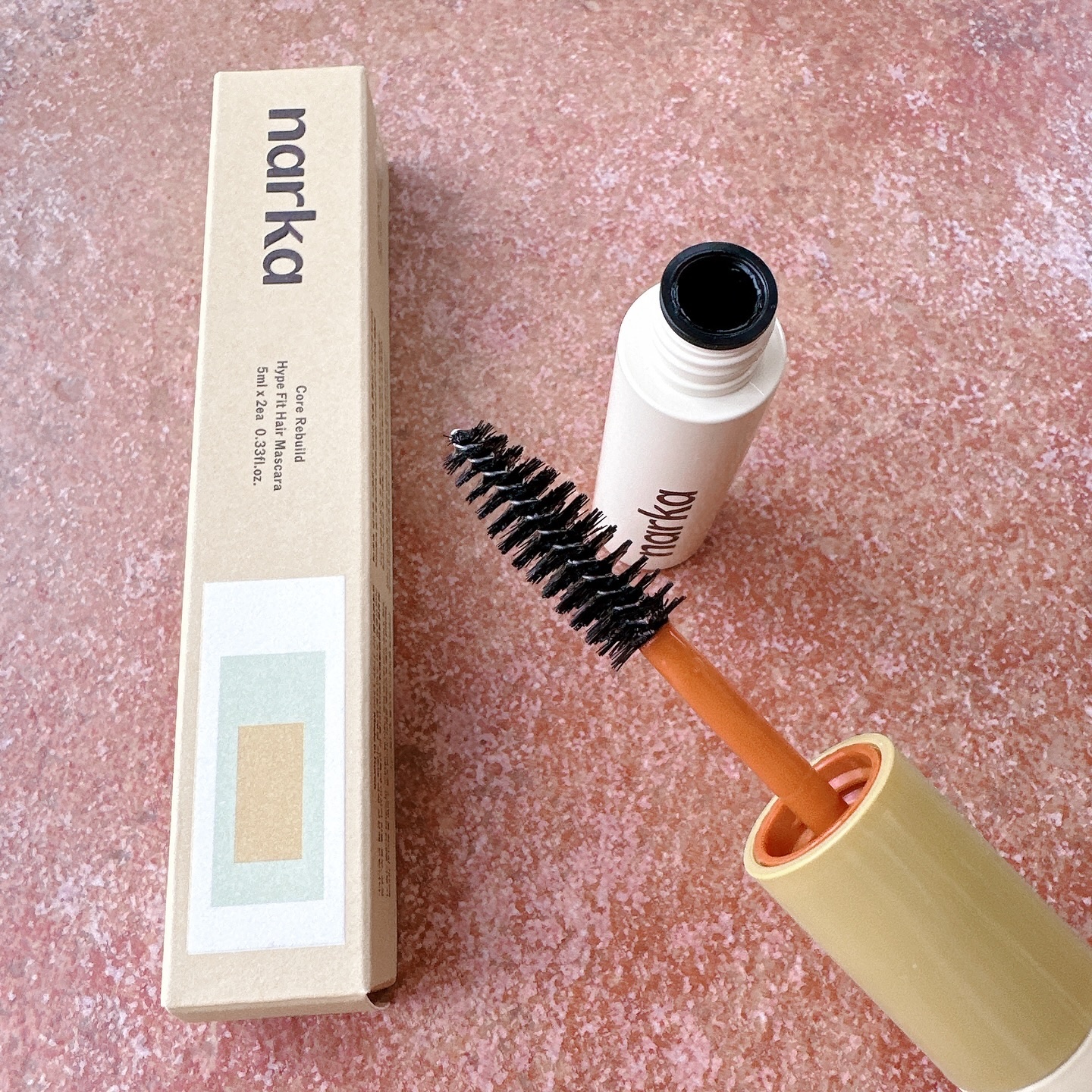 ハイプフィットヘアマスカラ/narka/その他スタイリングを使ったクチコミ（3枚目）