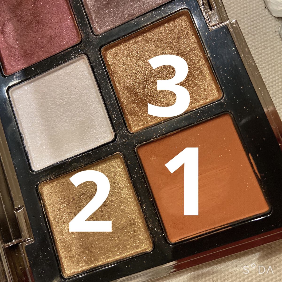 アイカラーレーション スペシャルエディション/LUNASOL/アイシャドウパレットを使ったクチコミ（3枚目）