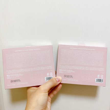 Hexze 12色 アイシャドウパレット プロアイ パレット アイプランナーパレット メイクパレット 高発色/HEXZE(ヘックスゼ)/アイシャドウパレットを使ったクチコミ(4枚目)