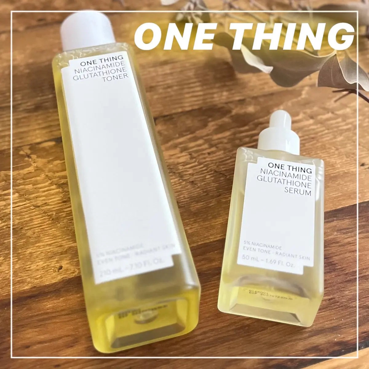 ナイアシンアミドグルタチオントナー/ONE THING/化粧水を使ったクチコミ（1枚目）