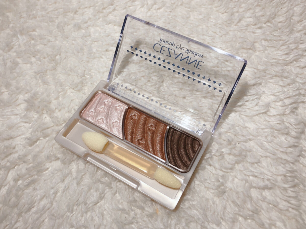 トーンアップアイシャドウ/CEZANNE/アイシャドウパレットを使ったクチコミ（2枚目）