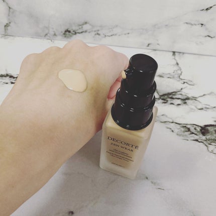 ゼン ウェア フルイド/DECORTÉ/リキッドファンデーションを使ったクチコミ(4枚目)