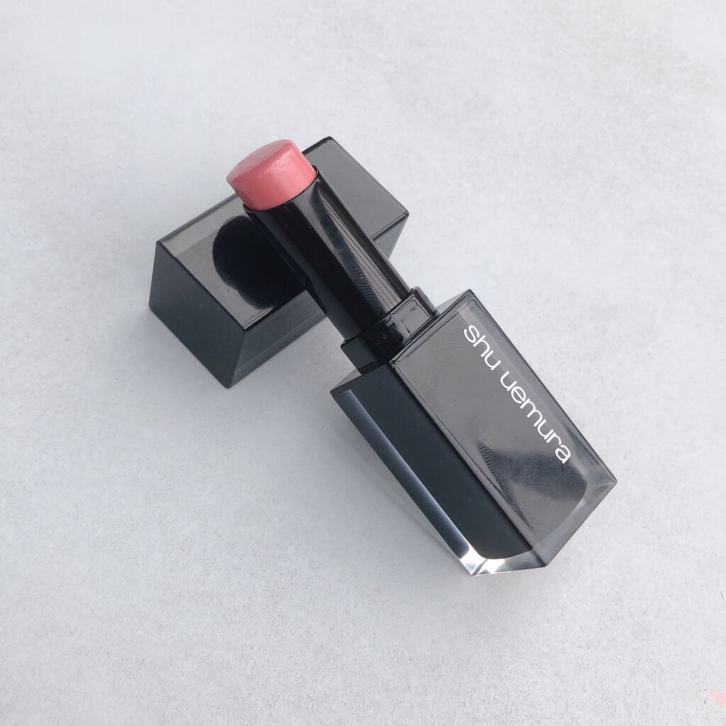 ルージュ アンリミテッド ラッカーシャイン/shu uemura/口紅を使ったクチコミ(2枚目)