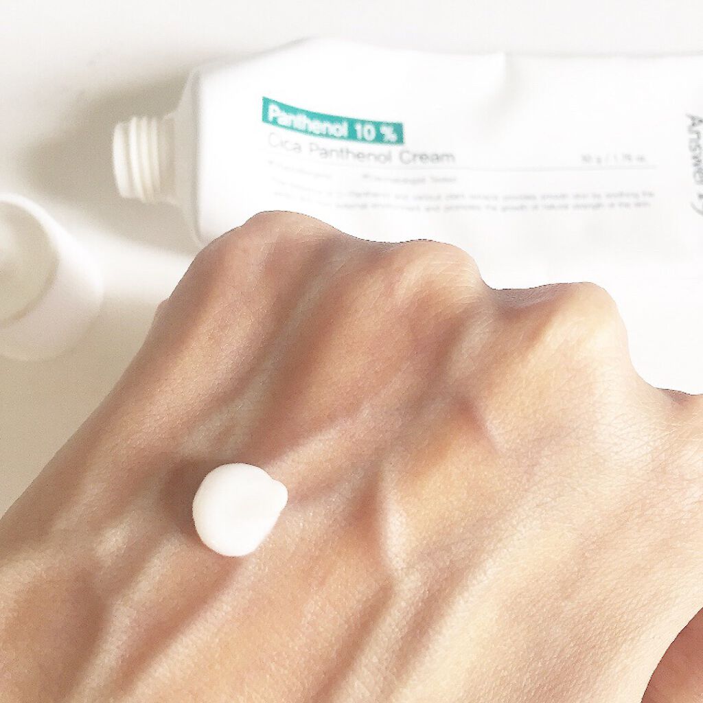 シカパンテノールクリーム/Answer19+/フェイスクリームを使ったクチコミ（2枚目）