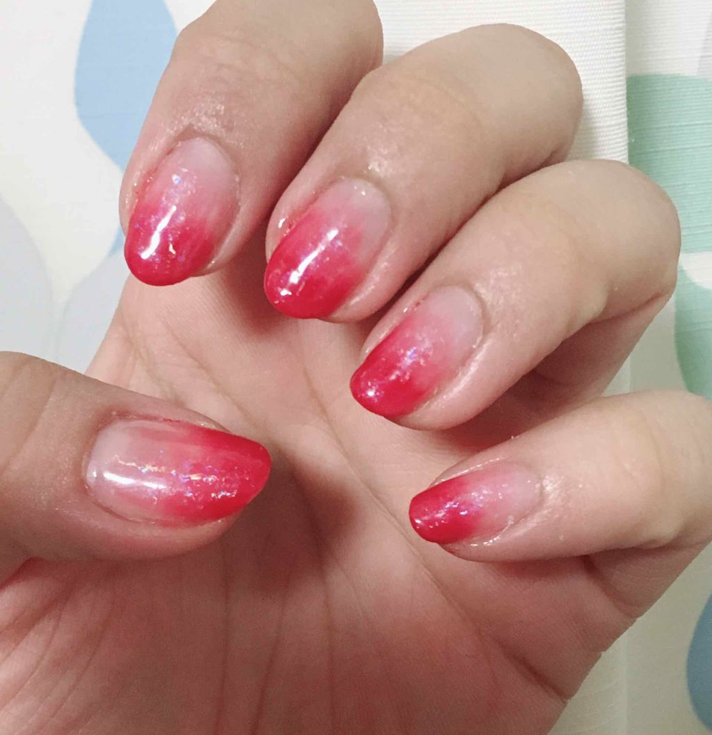 ジェルネイル（ライト対応）/セリア/ジェルネイルを使ったクチコミ（1枚目）