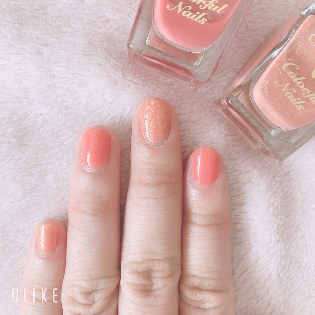 カラフルネイルズ/キャンメイク/マニキュアを使ったクチコミ（2枚目）