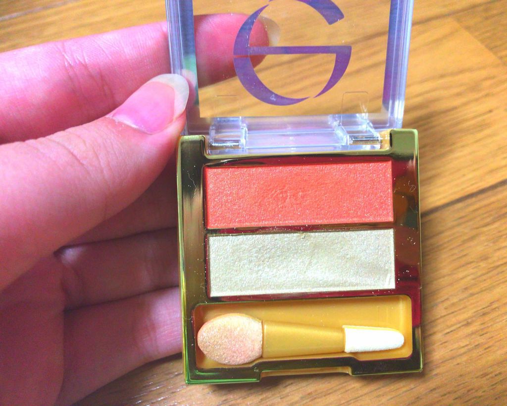 デュアルアイシャドウ N/excel/アイシャドウパレットを使ったクチコミ（2枚目）