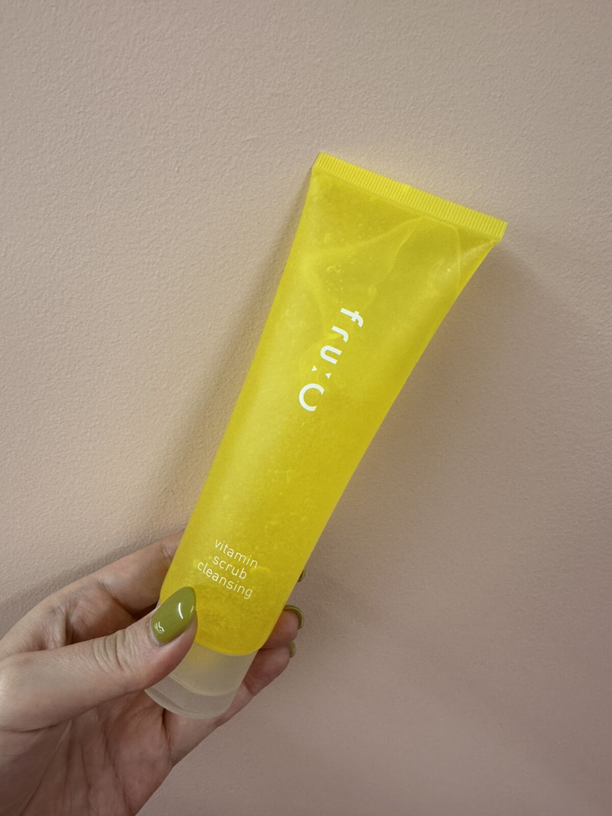 ビタミンスクラブクレンジング/Fru:C/クレンジングジェルを使ったクチコミ（1枚目）