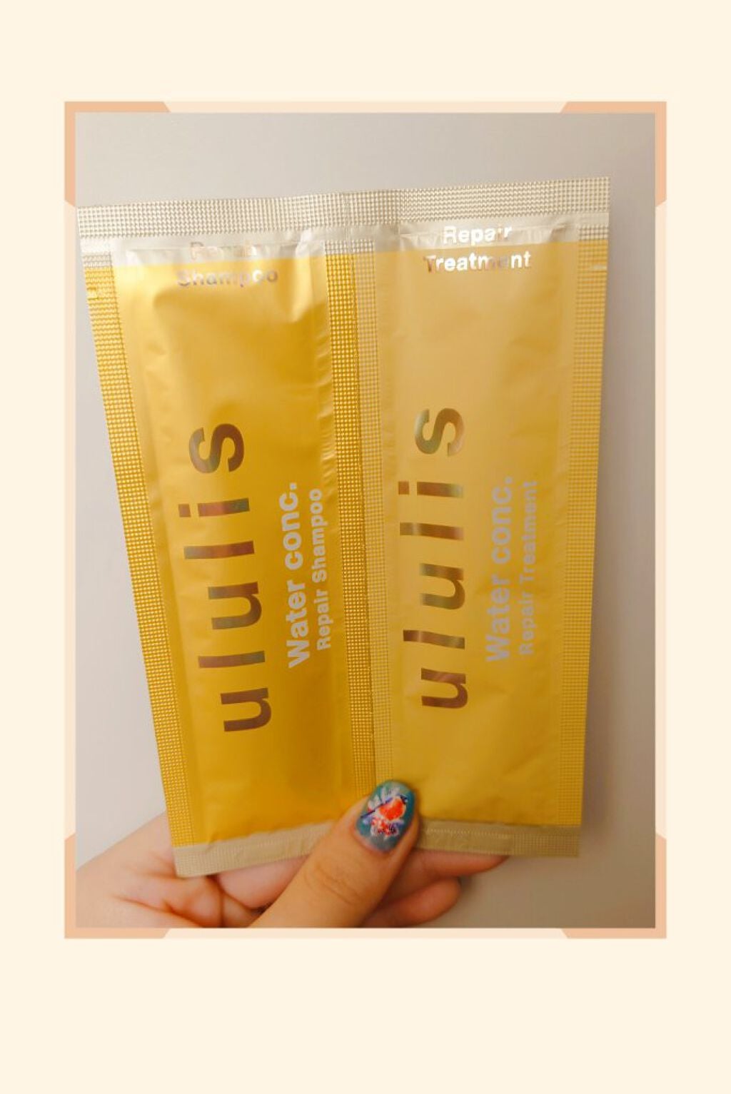 ウォーターコンク リペアシャンプー/ヘアトリートメント/ululis/シャンプー・コンディショナーを使ったクチコミ(1枚目)