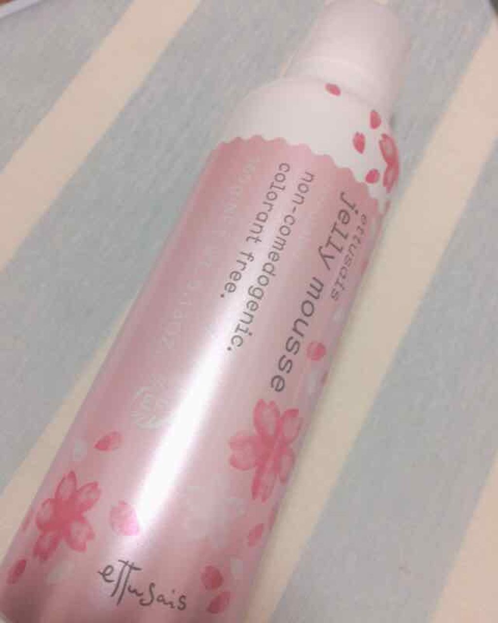 ettusais ジェルムース さくらの香りのクチコミ「🌸エテュセ ジェルムース N さくらの香り(1500円＋税)

【ジェルが泡に変化して、毛穴の.....」（1枚目）