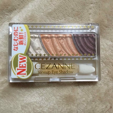 トーンアップアイシャドウ/CEZANNE/アイシャドウパレットを使ったクチコミ(2枚目)