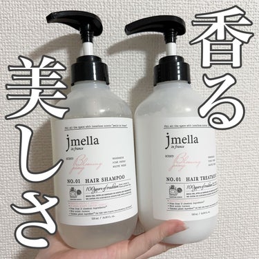 インフランス シャンプー スパークリングロゼ／トリートメント スパークリングロゼ/jmella/シャンプー・コンディショナーを使ったクチコミ（1枚目）