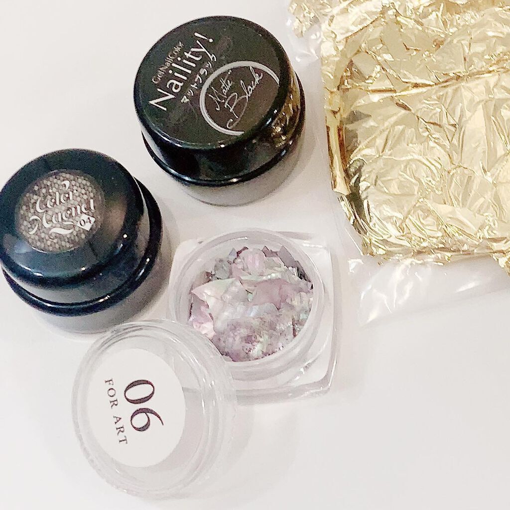 ネイリティ! ネイル ジェルネイルカラー 000 マットブラック/Naility!/ジェルネイルを使ったクチコミ（2枚目）